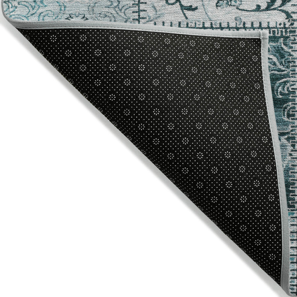 addison chantille acn566 teal rug