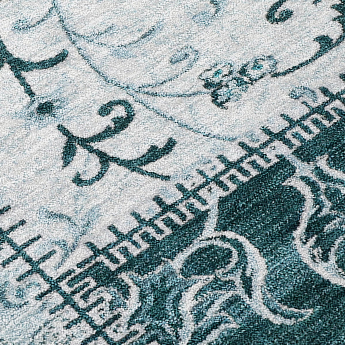 addison chantille acn566 teal rug
