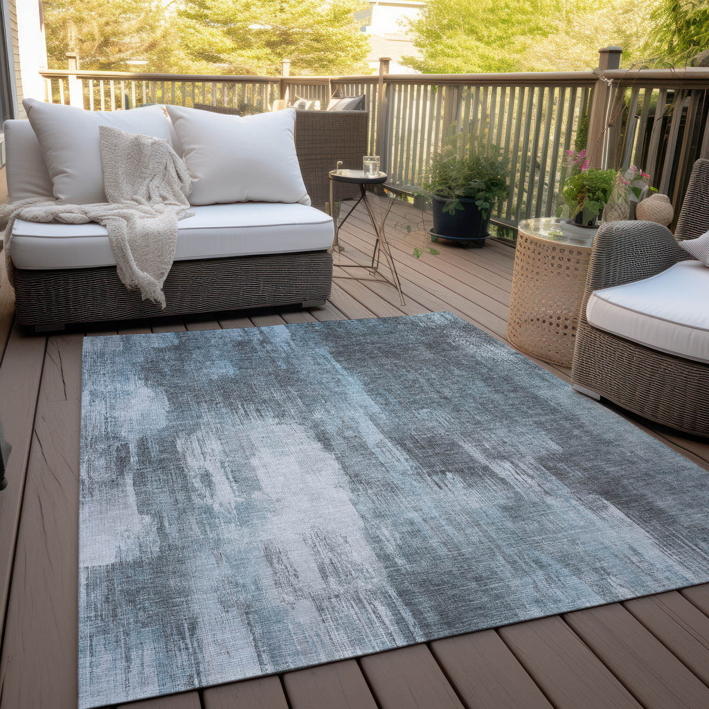 addison chantille acn567 teal rug