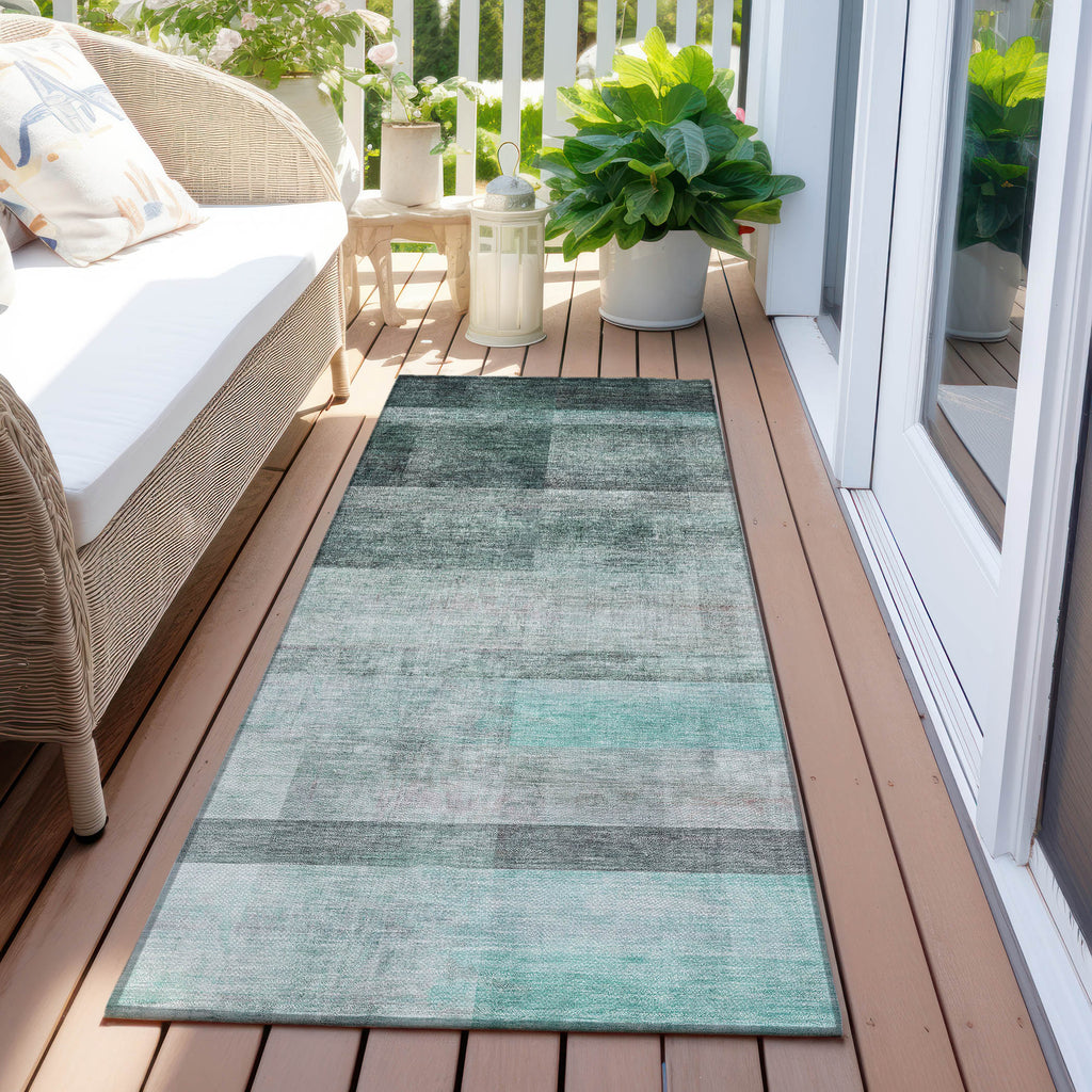 addison chantille acn568 teal rug