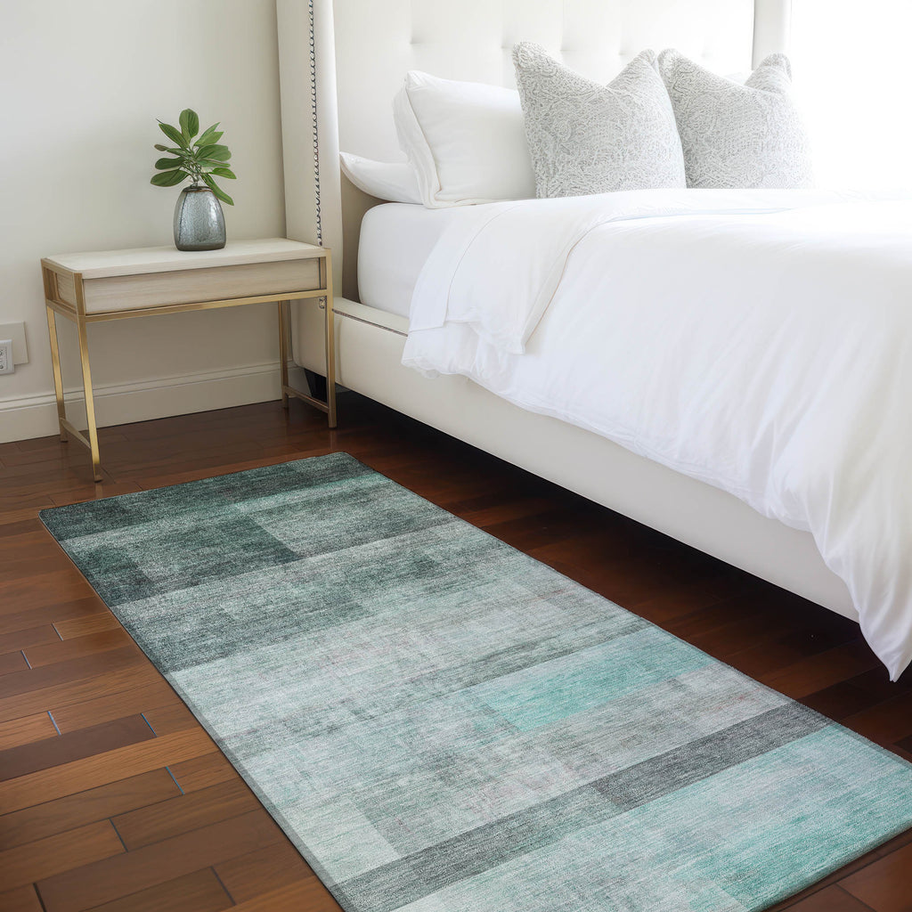addison chantille acn568 teal rug