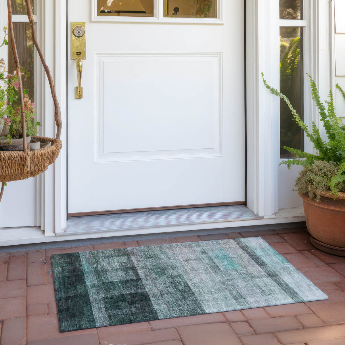 addison chantille acn568 teal rug
