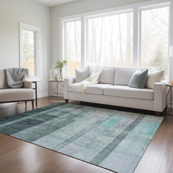 addison chantille acn568 teal rug