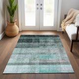 addison chantille acn568 teal rug