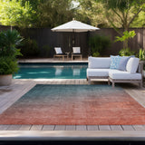 addison chantille acn569 teal rug