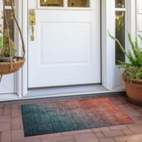 addison chantille acn569 teal rug