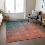 addison chantille acn569 teal rug