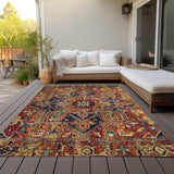 addison chantille acn570 paprika rug