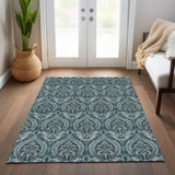 addison chantille acn572 teal rug
