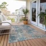addison chantille acn573 teal rug