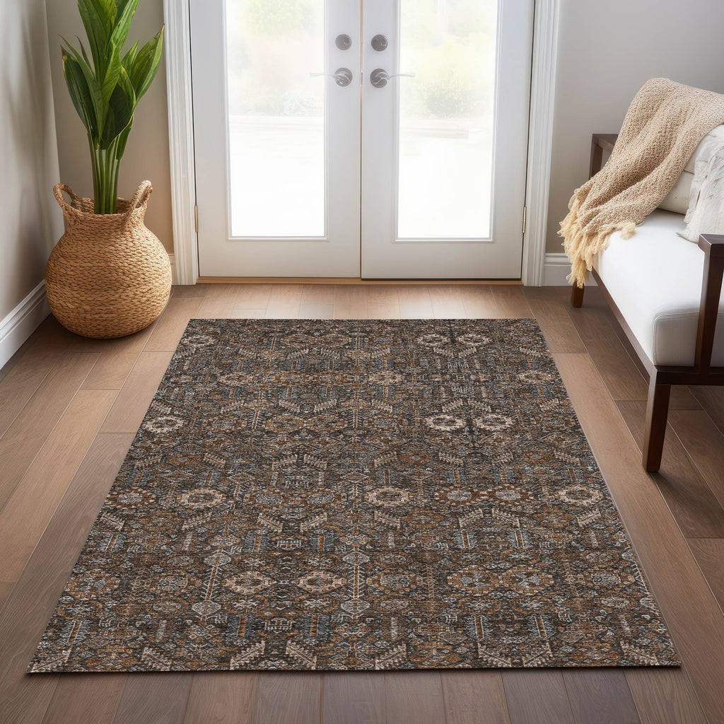 addison chantille acn574 chocolate rug