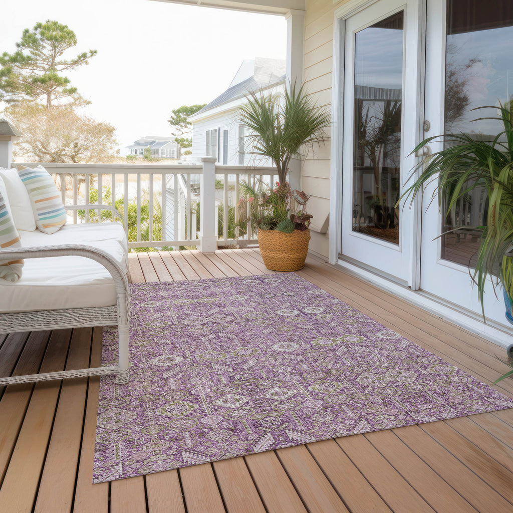 addison chantille acn574 lavender rug