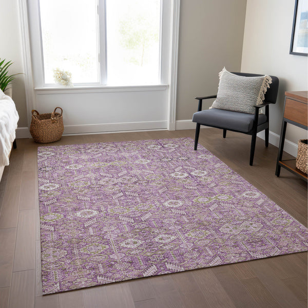 addison chantille acn574 lavender rug