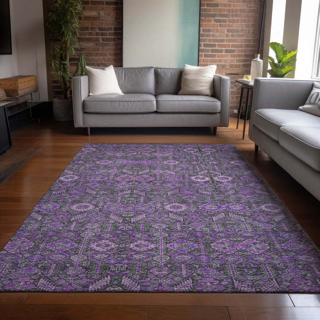 addison chantille acn574 purple rug