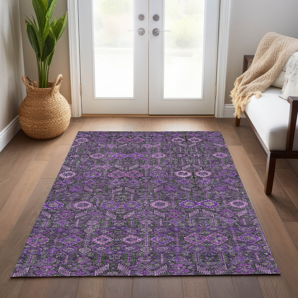 addison chantille acn574 purple rug