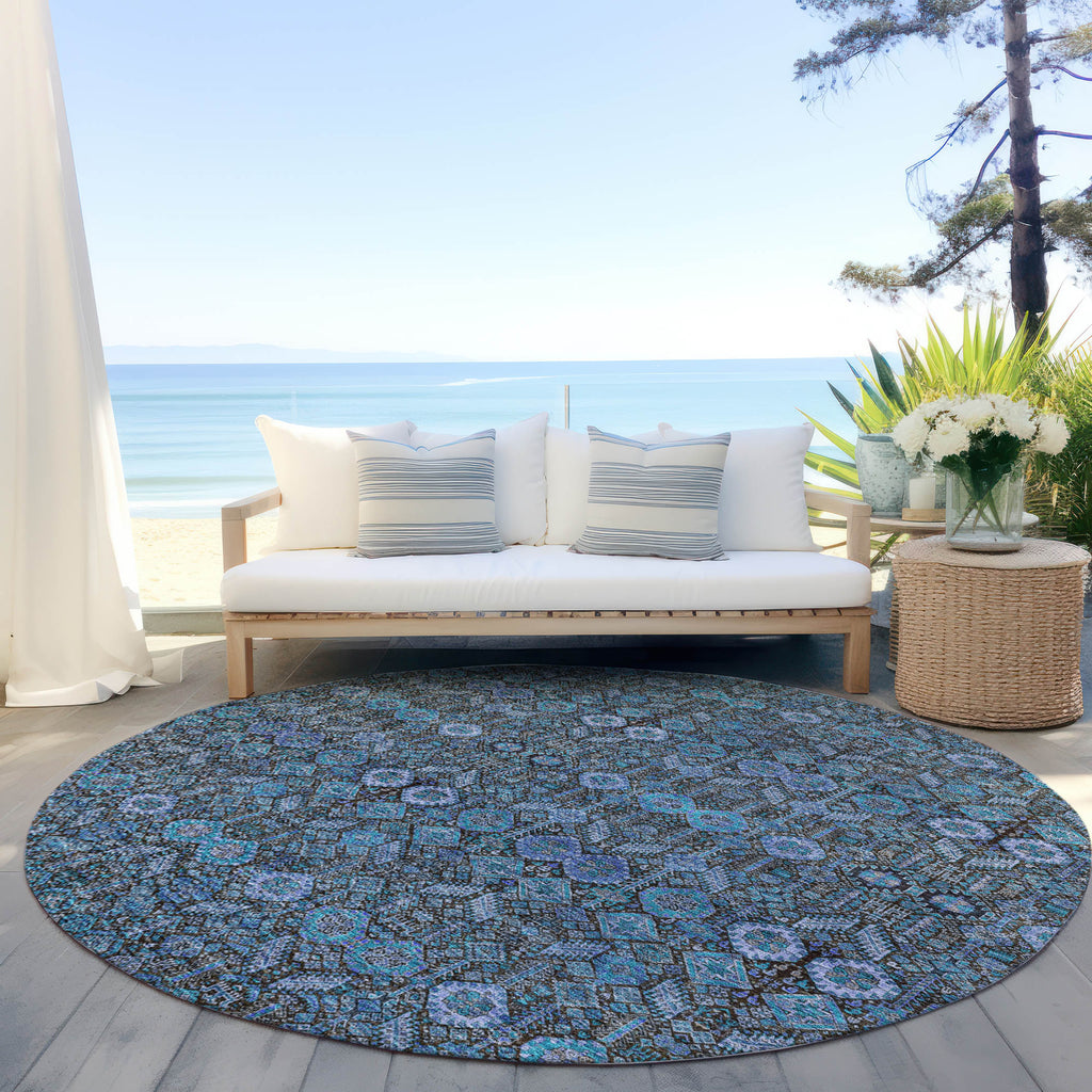 addison chantille acn574 teal rug