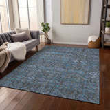 addison chantille acn574 teal rug