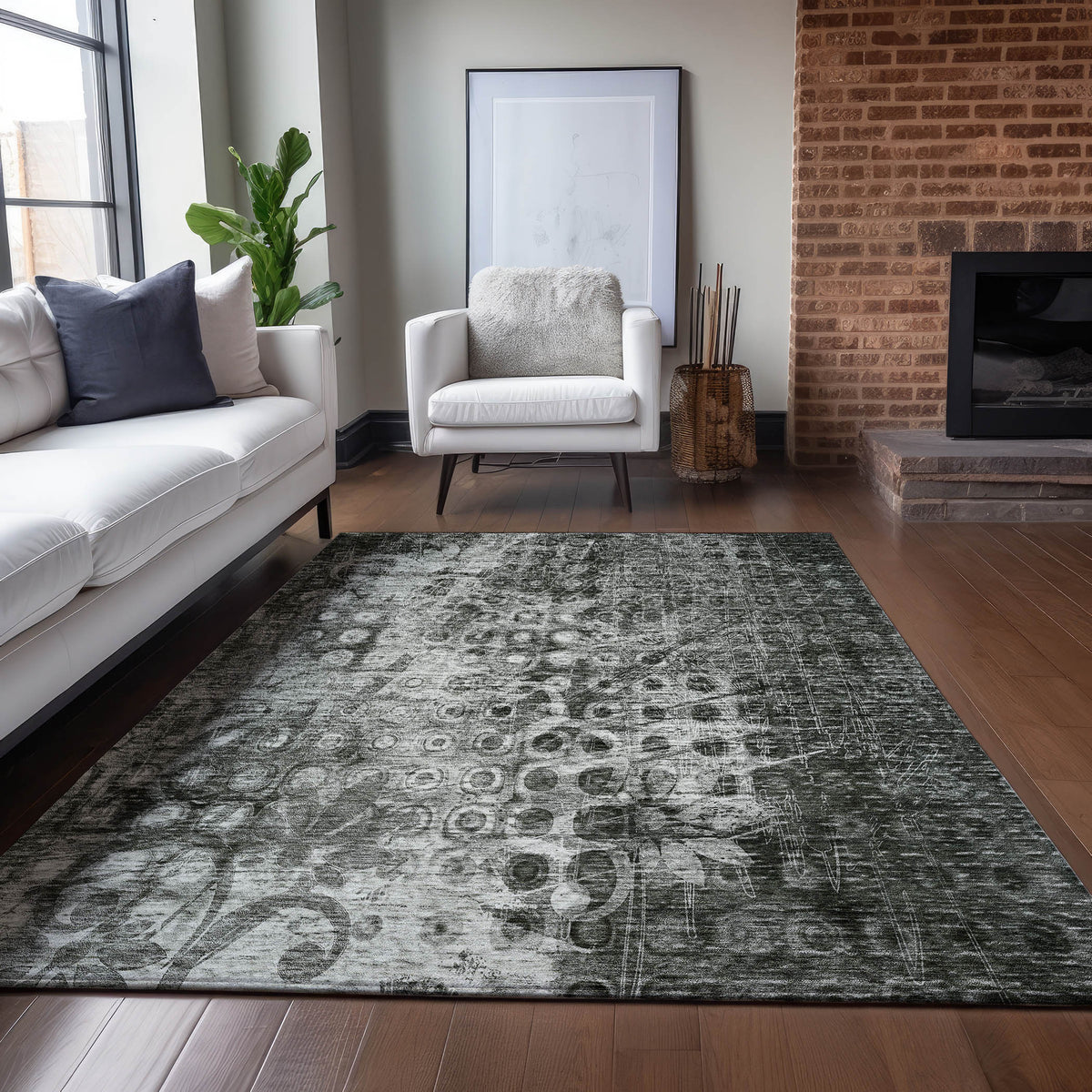 addison chantille acn577 charcoal rug