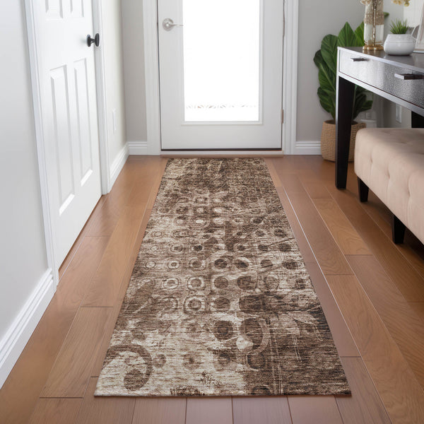 addison chantille acn577 chocolate rug