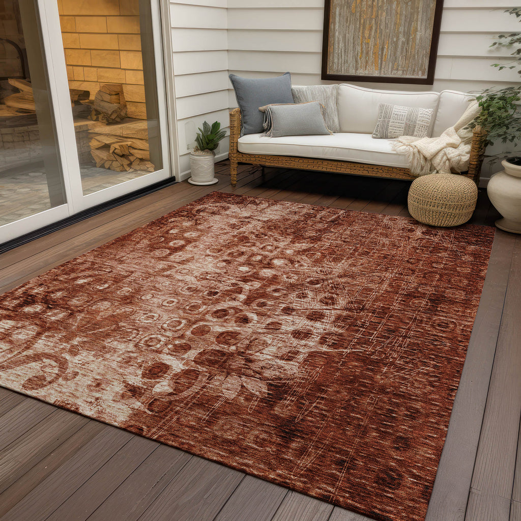 addison chantille acn577 paprika rug