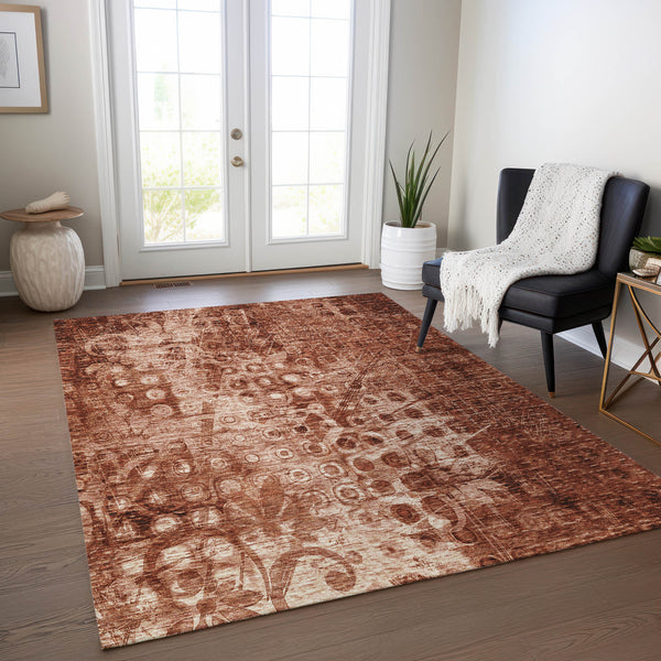 addison chantille acn577 paprika rug
