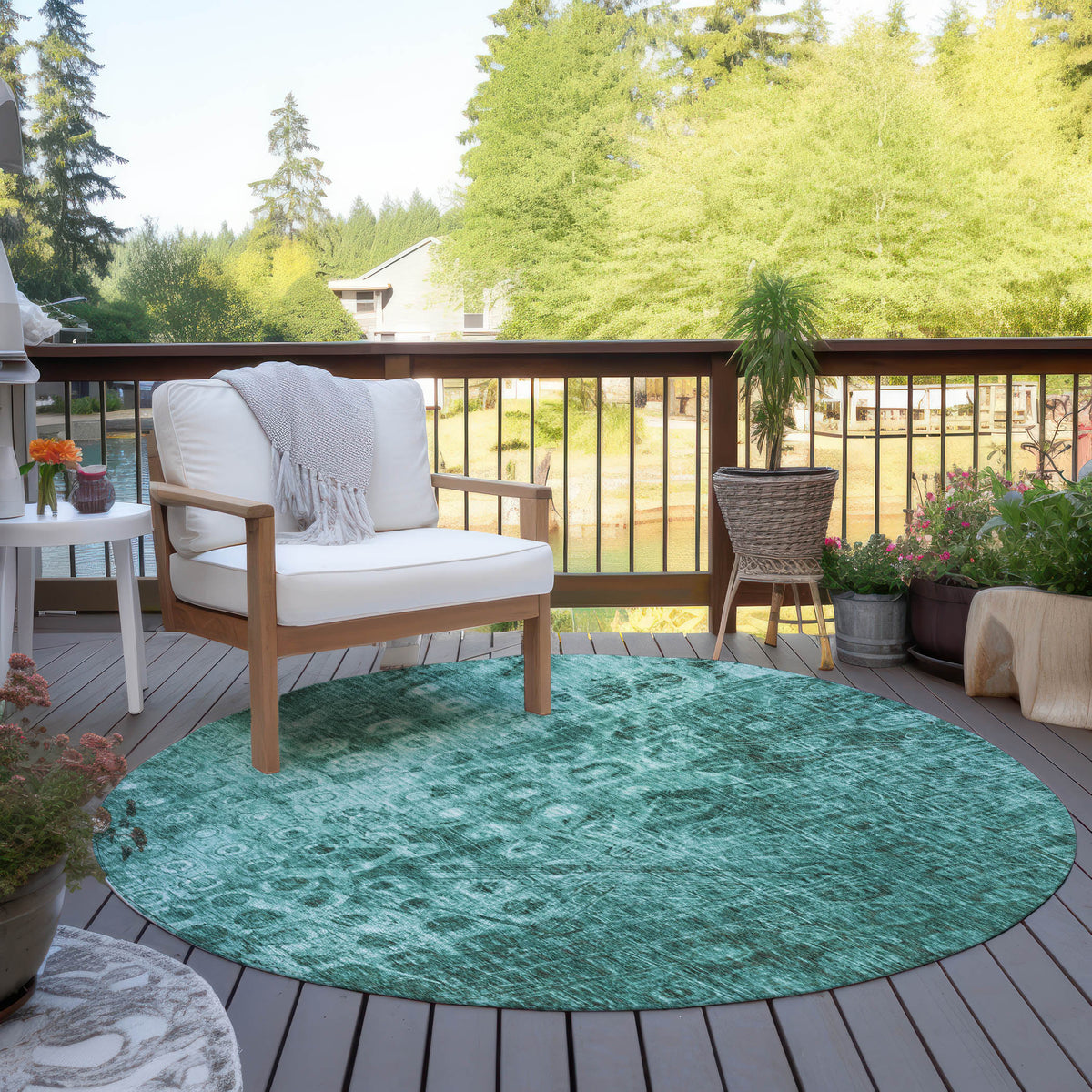Addison Chantille ACN577 Teal Rug