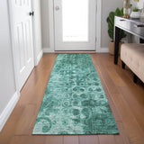 addison chantille acn577 teal rug