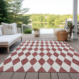 Addison Chantille ACN578 Burgundy Rug