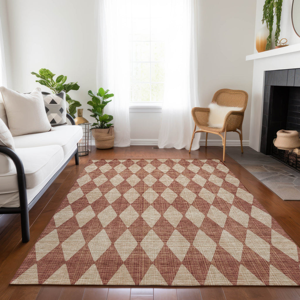 addison chantille acn578 paprika rug