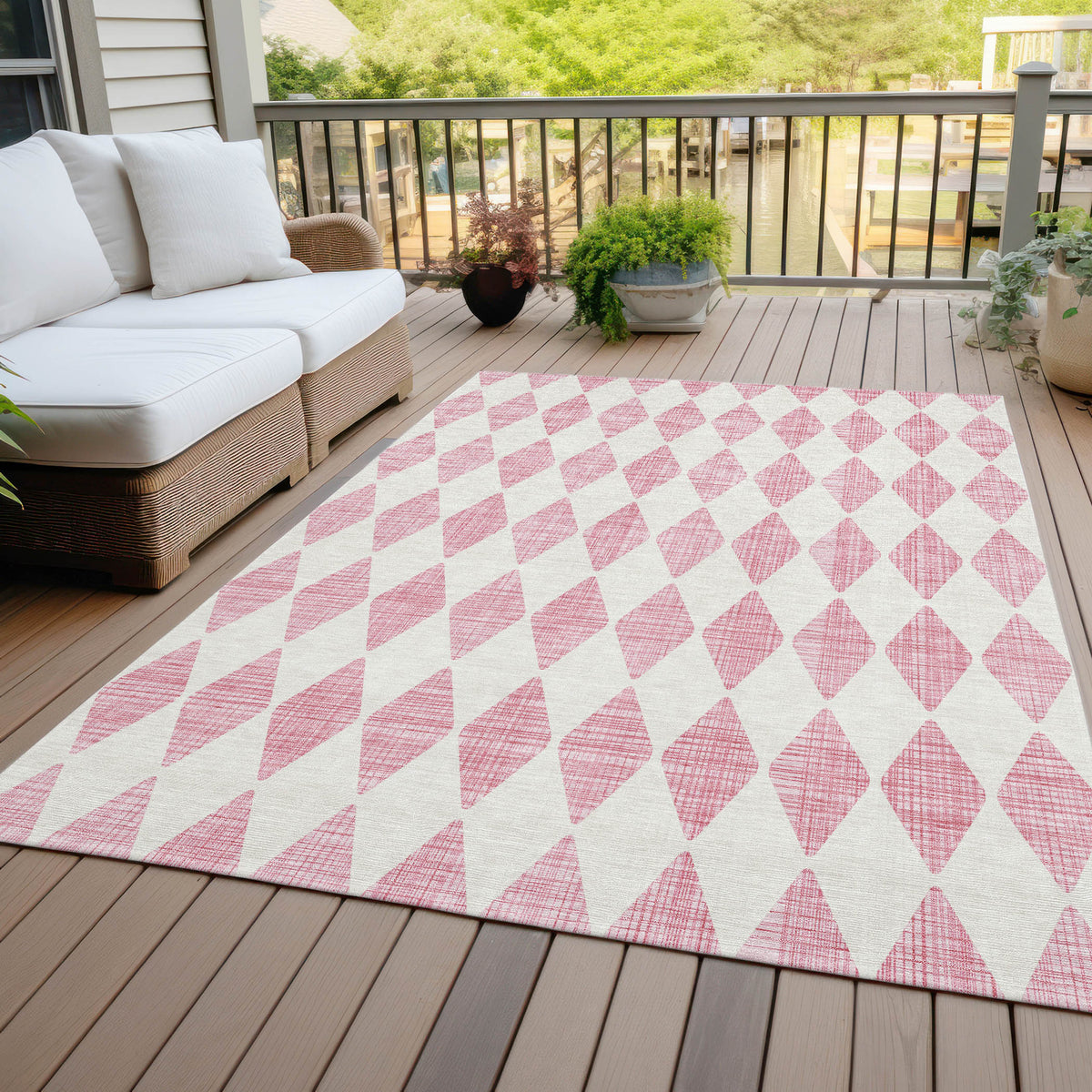 Addison Chantille ACN578 Pink Rug