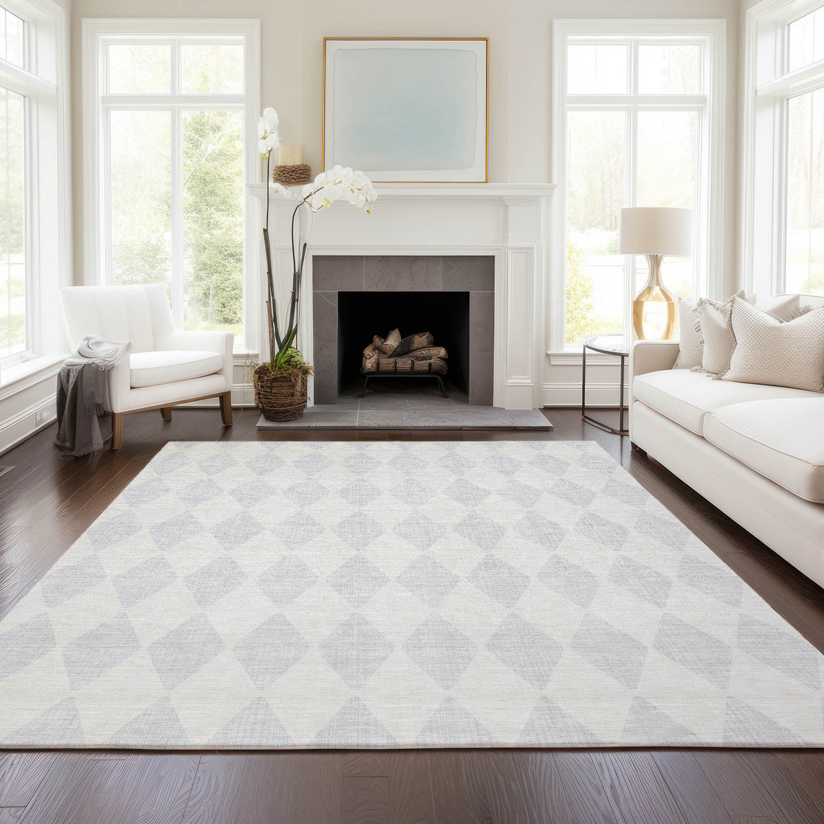addison chantille acn578 silver rug