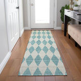 addison chantille acn578 teal rug
