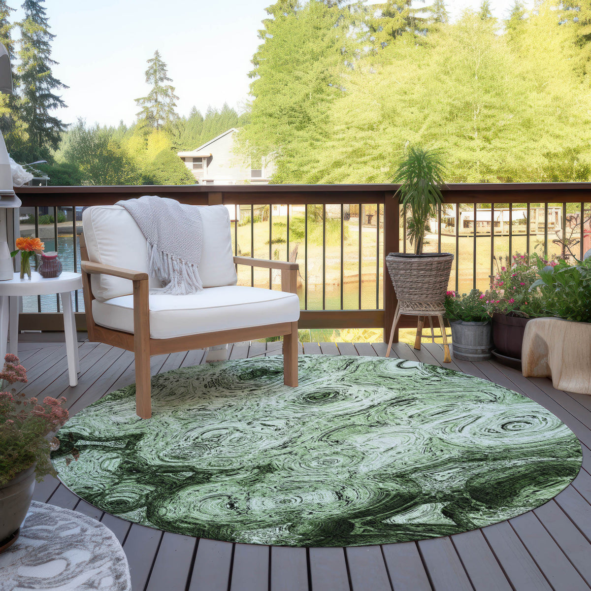 Addison Chantille ACN579 Green Rug