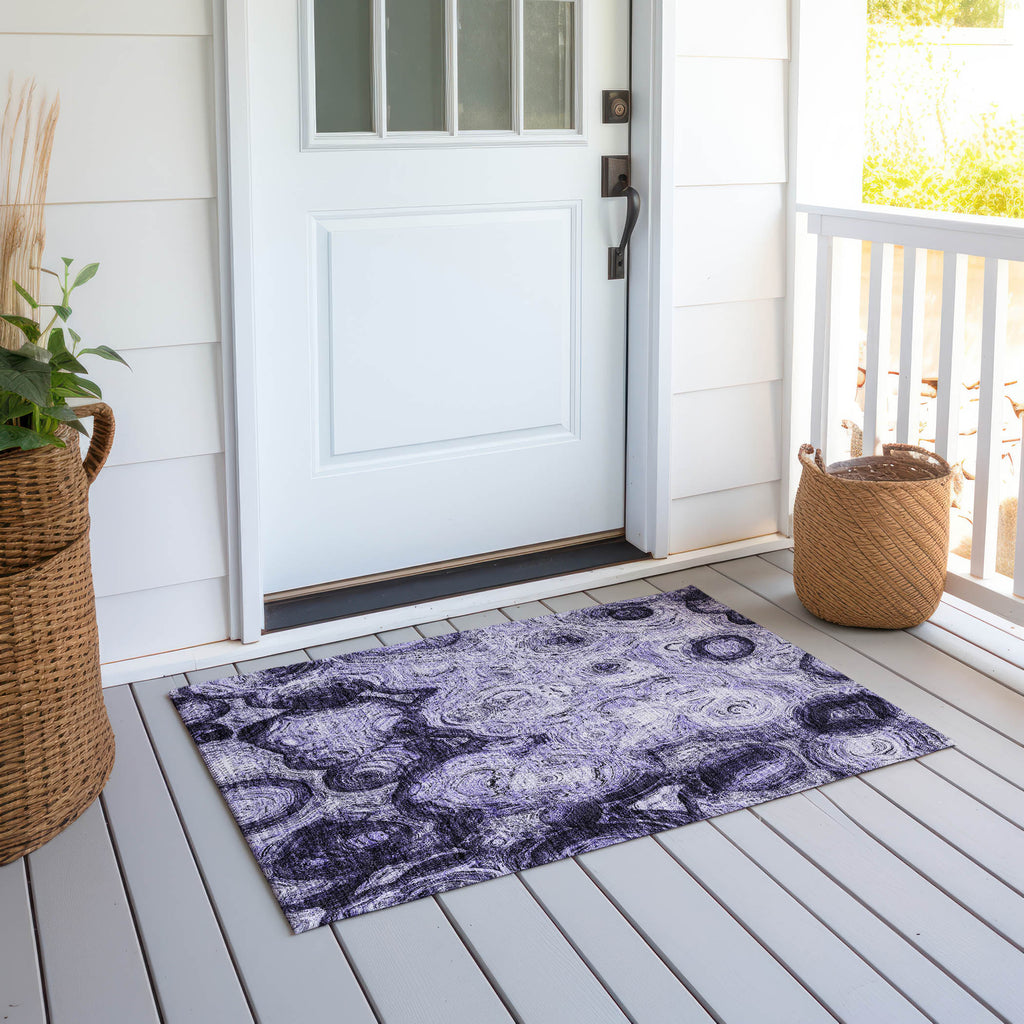 addison chantille acn579 purple rug