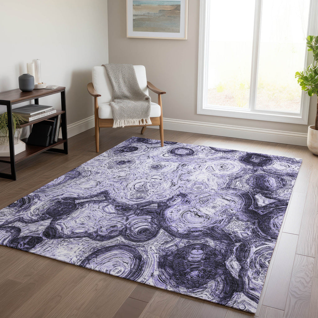 addison chantille acn579 purple rug