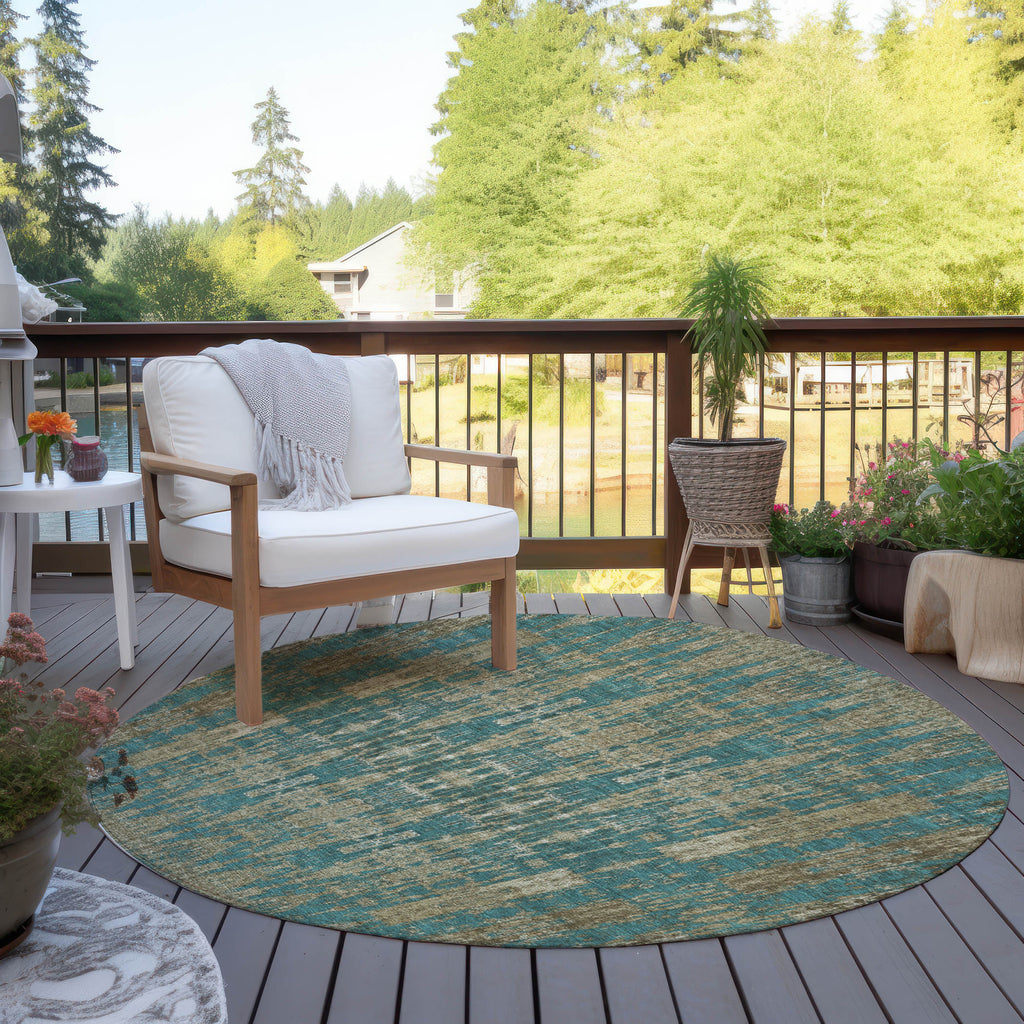 addison chantille acn580 teal rug