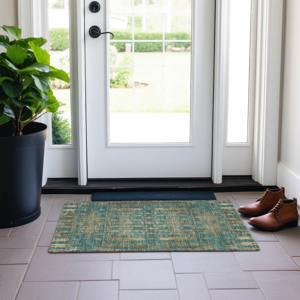 addison chantille acn580 teal rug