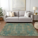 addison chantille acn580 teal rug