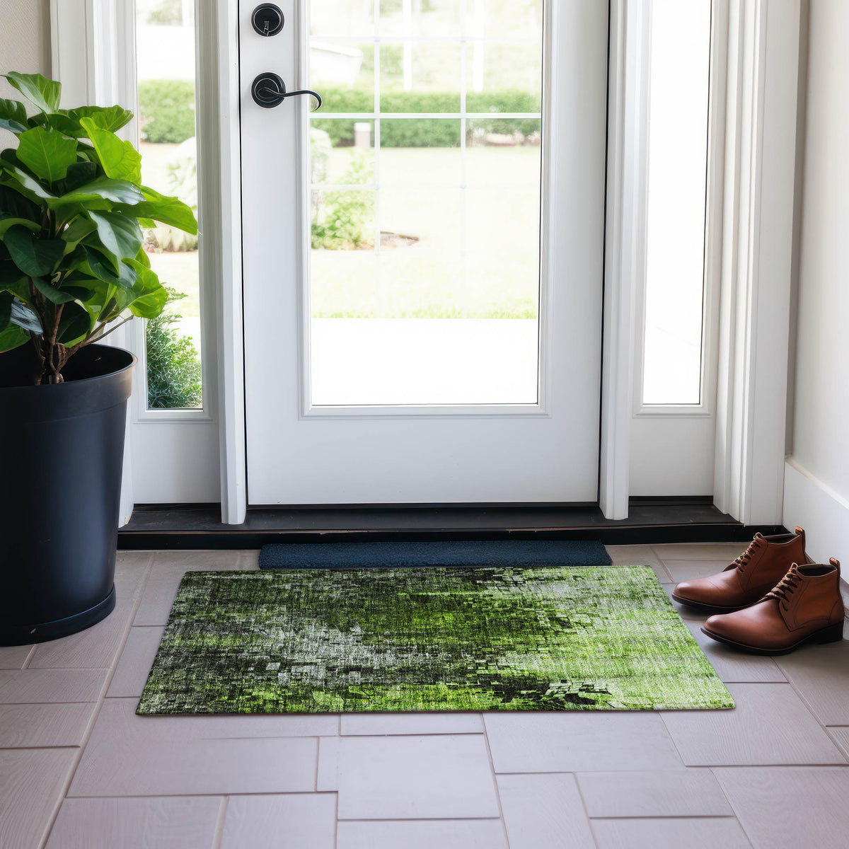 addison chantille acn581 green rug