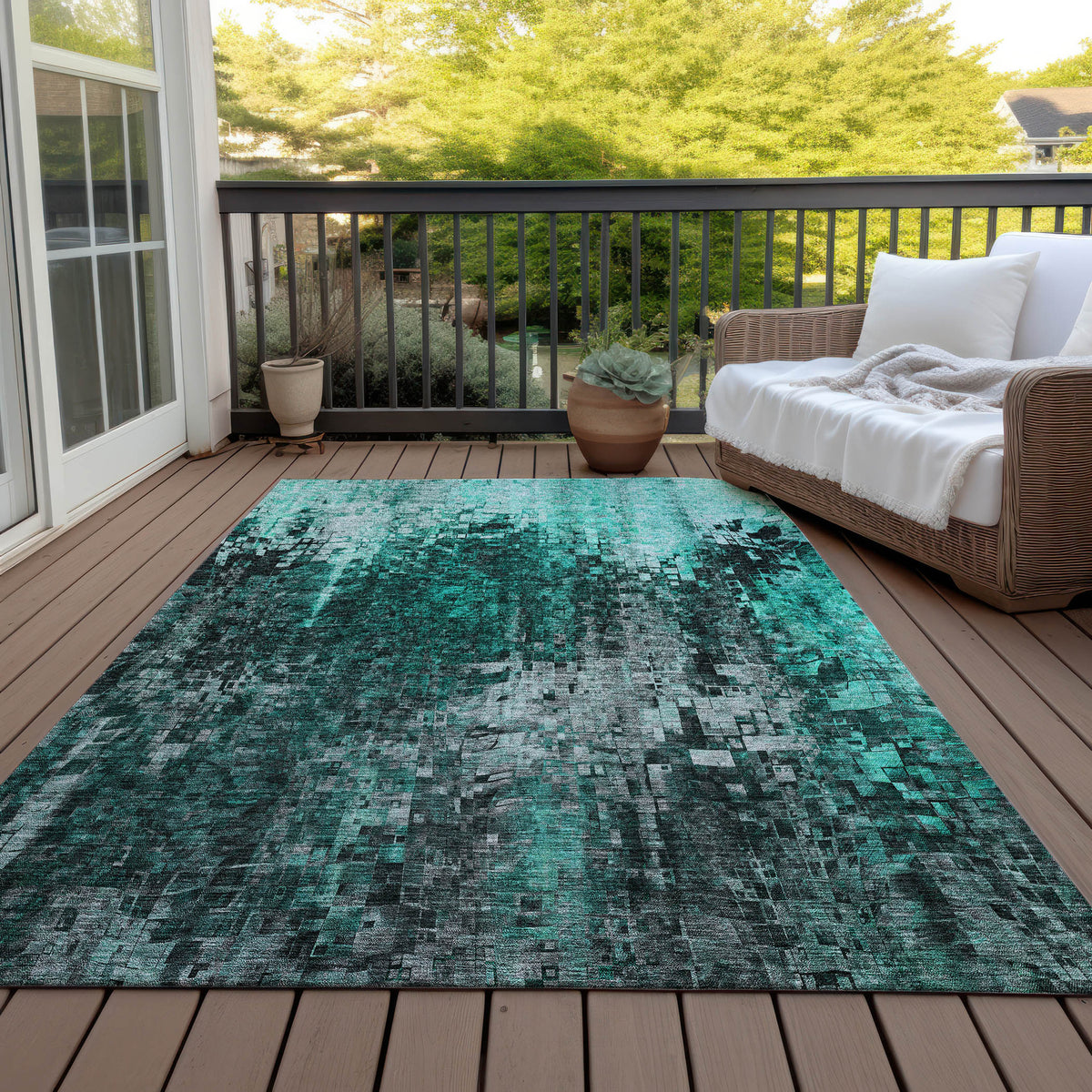 Addison Chantille ACN581 Teal Rug