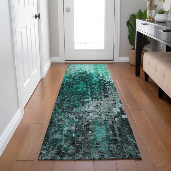 addison chantille acn581 teal rug