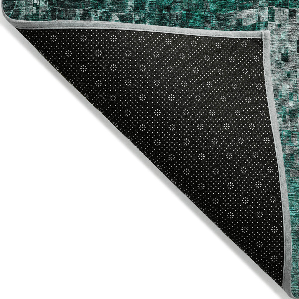 addison chantille acn581 teal rug