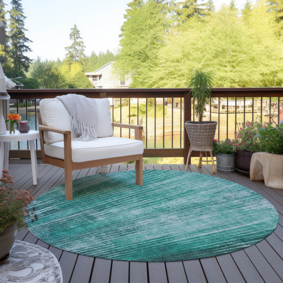 Addison Chantille ACN582 Teal Rug