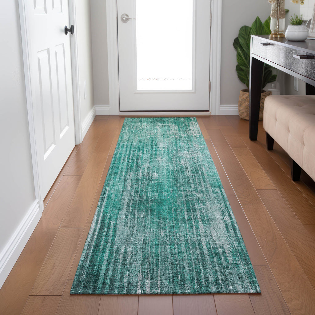 addison chantille acn582 teal rug