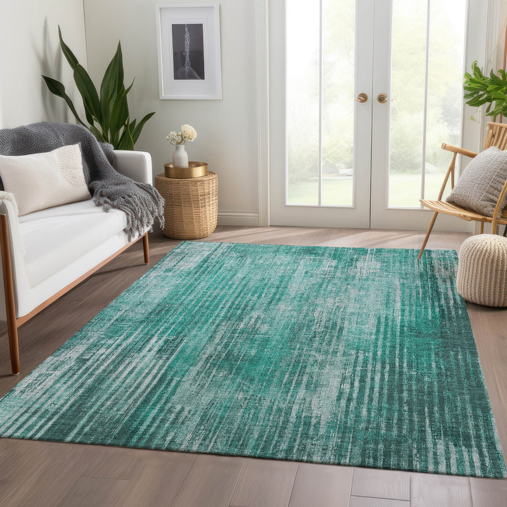 addison chantille acn582 teal rug