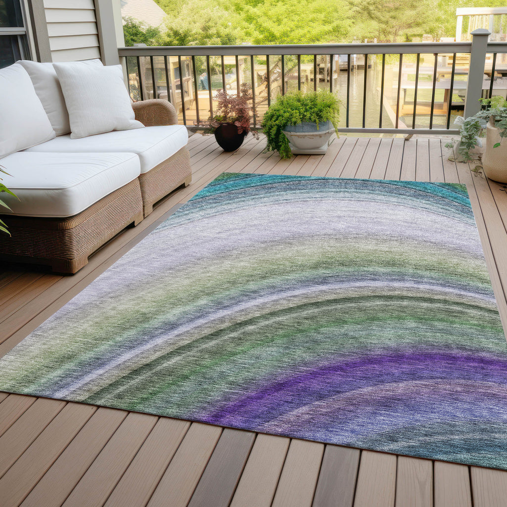 addison chantille acn584 teal rug