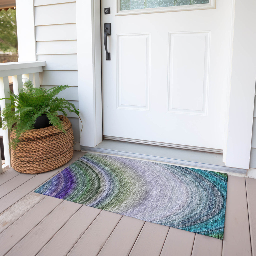 addison chantille acn584 teal rug