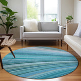 addison chantille acn585 teal rug