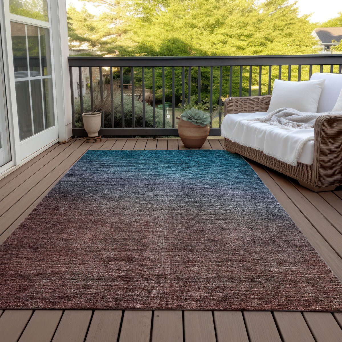 Addison Chantille ACN587 Teal Rug