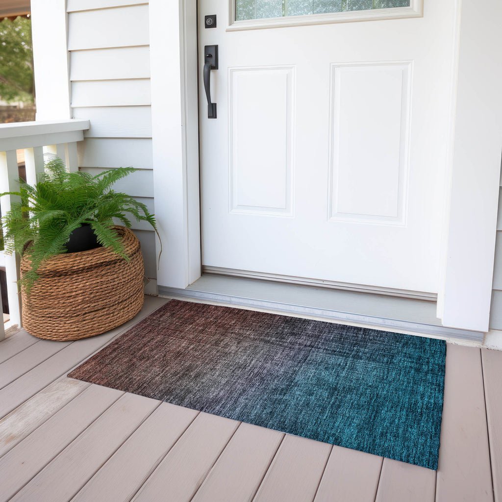 addison chantille acn587 teal rug